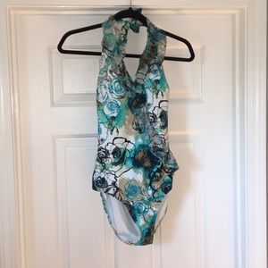 Be Creative one piece bathing suit size 12